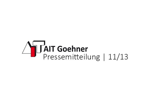 Pressemitteilung November 2013