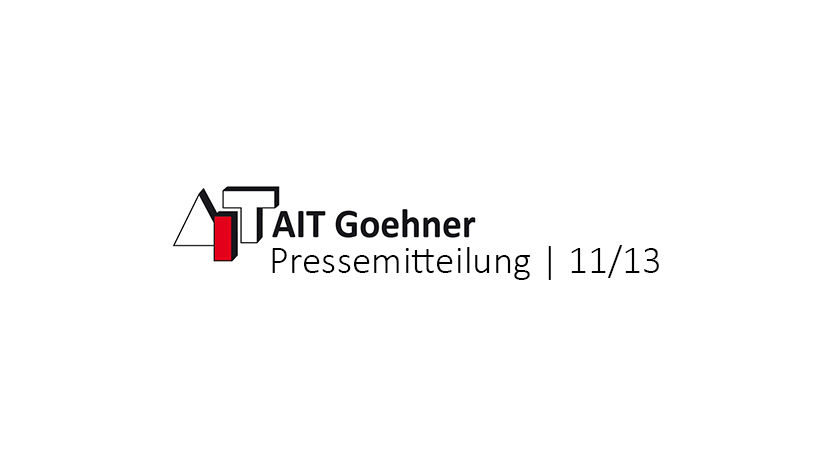 Pressemitteilung November 2013