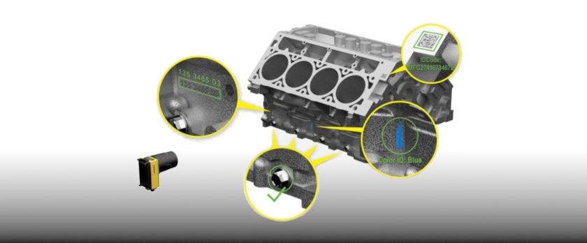 Cognex In-Sight 7000 Gen2 Anwendungen am Motorblock