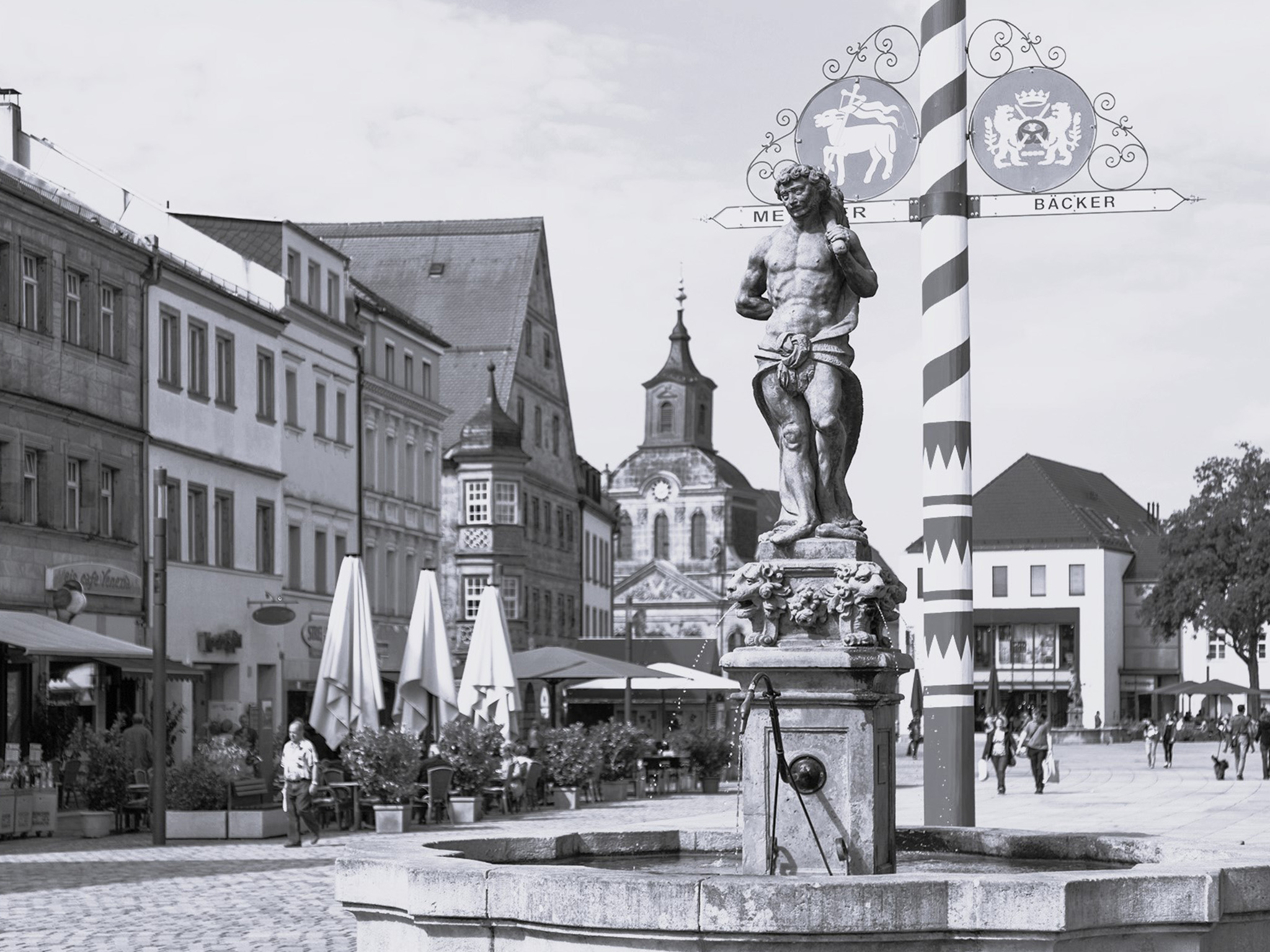 Stadtansicht Bayreuth