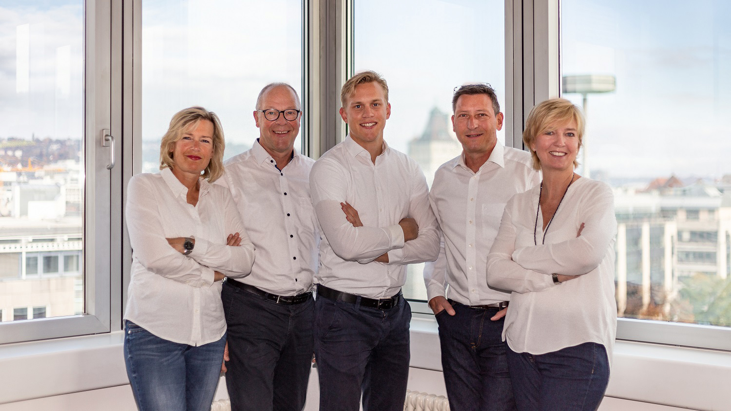 v.l. Sabine Göhner, Michael Göhner, Nico Göhner, Michael Gauch, Sabine Gauch