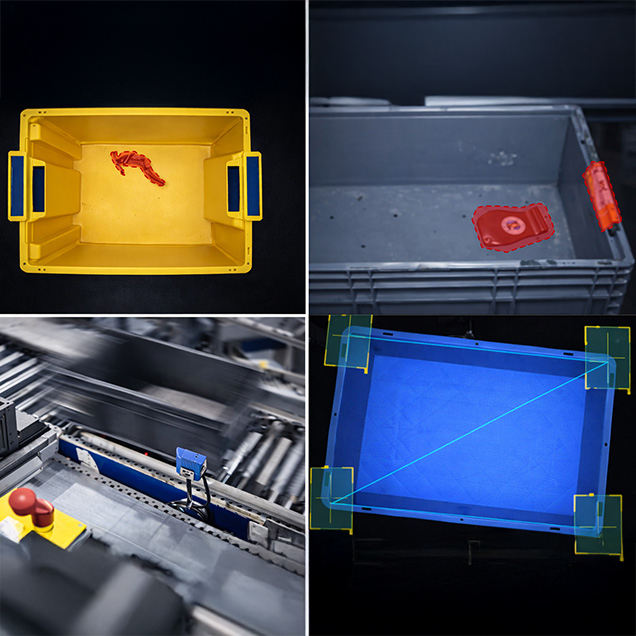 Bild zeigt Prüfung von Leerbehältern