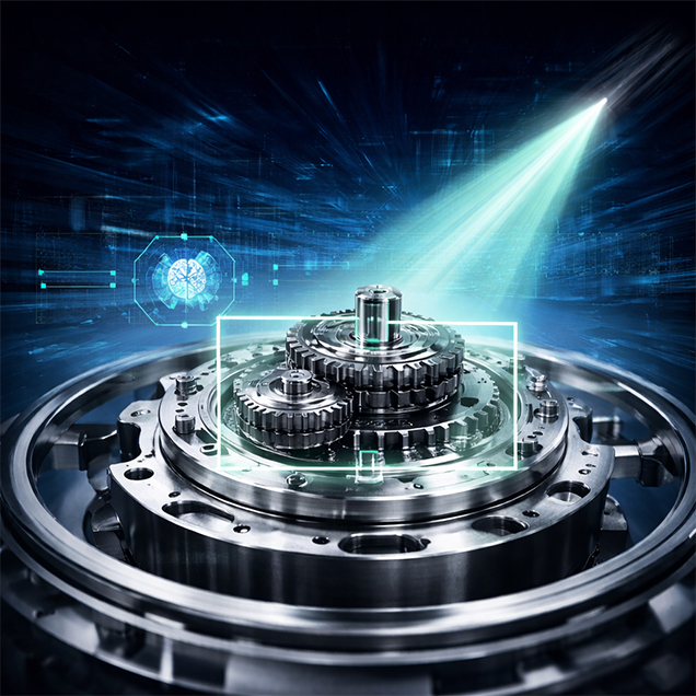 Getriebemontage-Inspektion mit KI