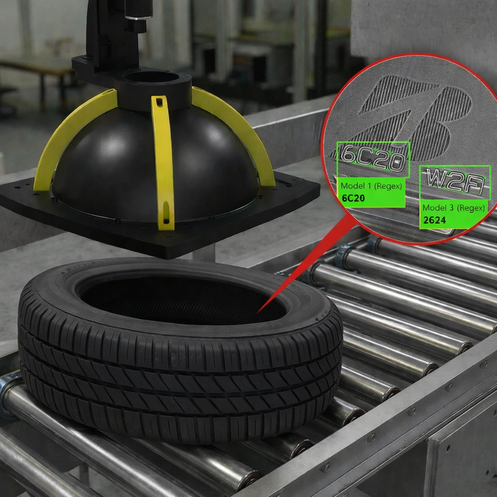 AIT DOT Code Reader und trevista bei Prüfung eines Rads