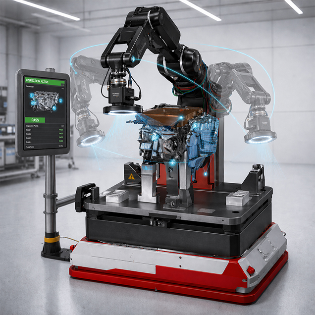 Robotergeführte End-of-Line-Prüfung